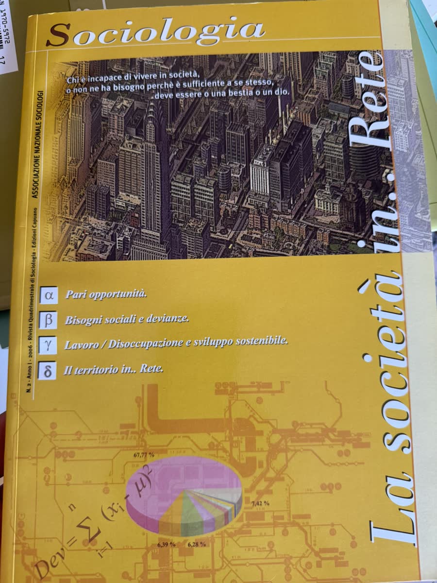 Copertina del numero: n. 2, anno I